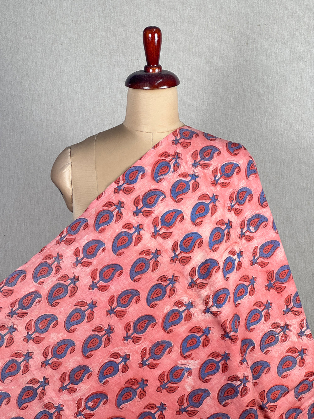 Dabu Vanaspati Handblock Printed Cotton Fabrics