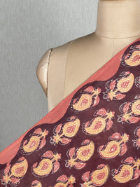 Dabu Vanaspati Handblock Printed Cotton Fabrics