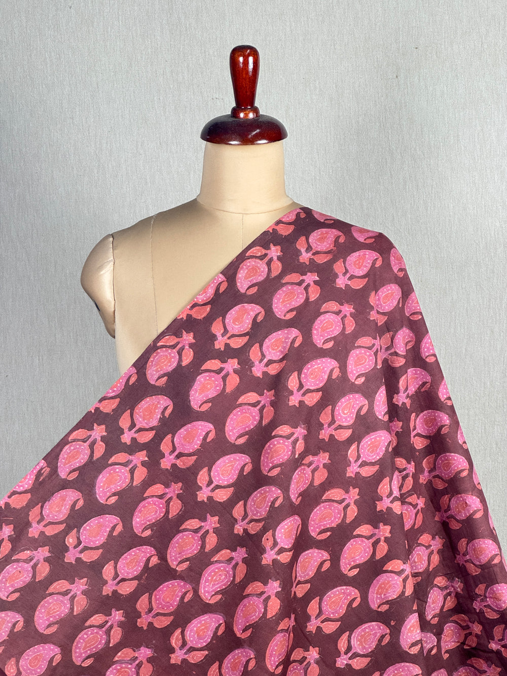 Dabu Vanaspati Handblock Printed Cotton Fabrics