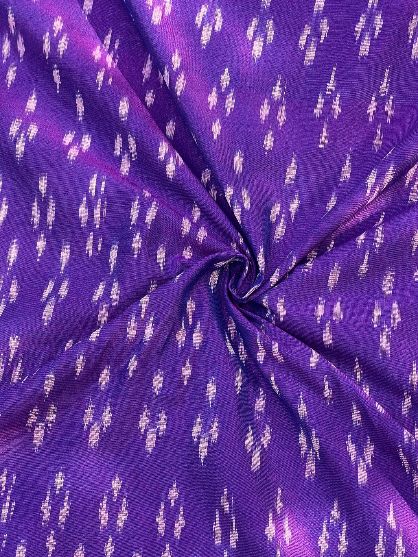Silk by Cotton Ikat Fabrics
