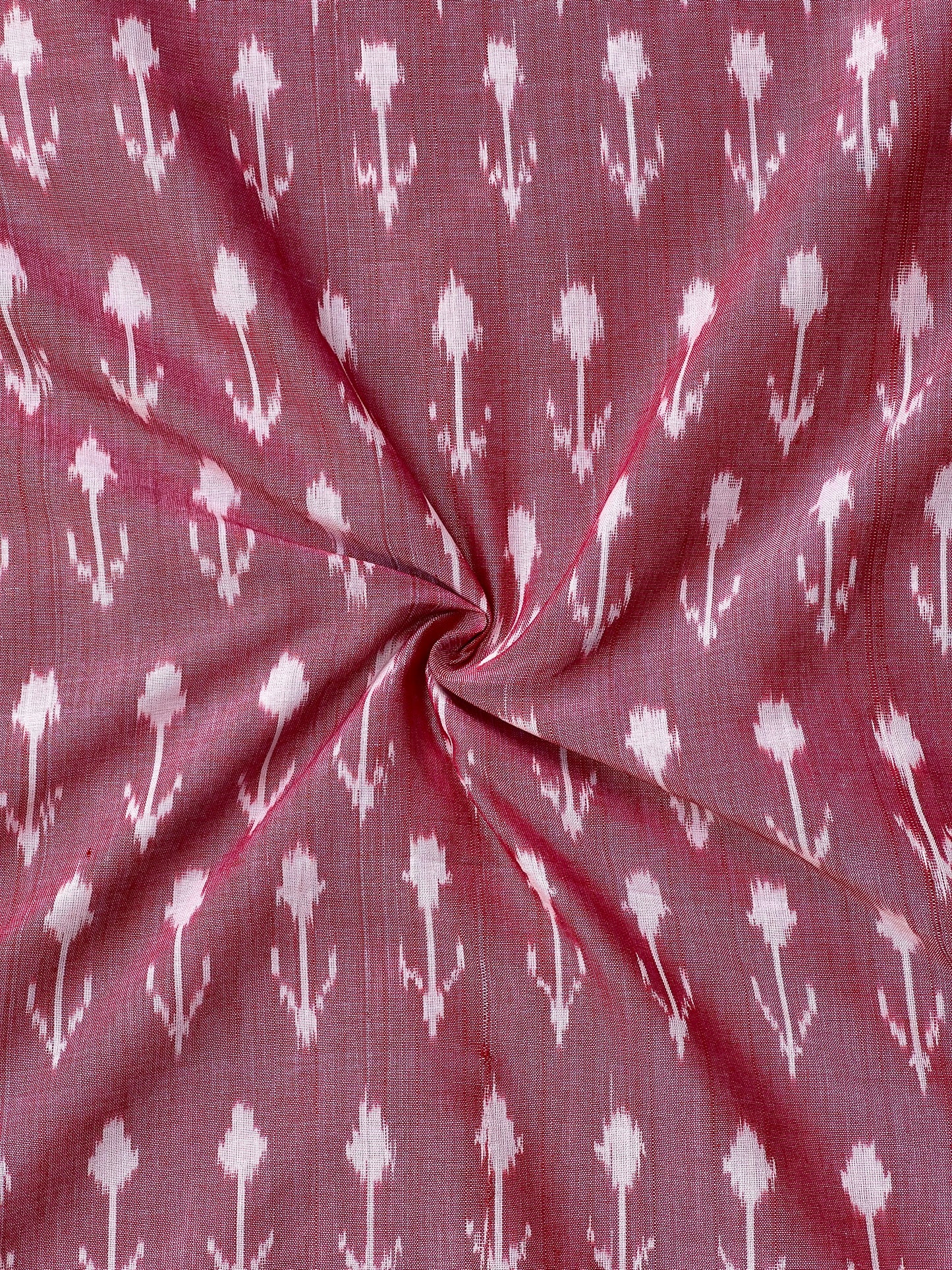 Silk by Cotton Ikat Fabrics