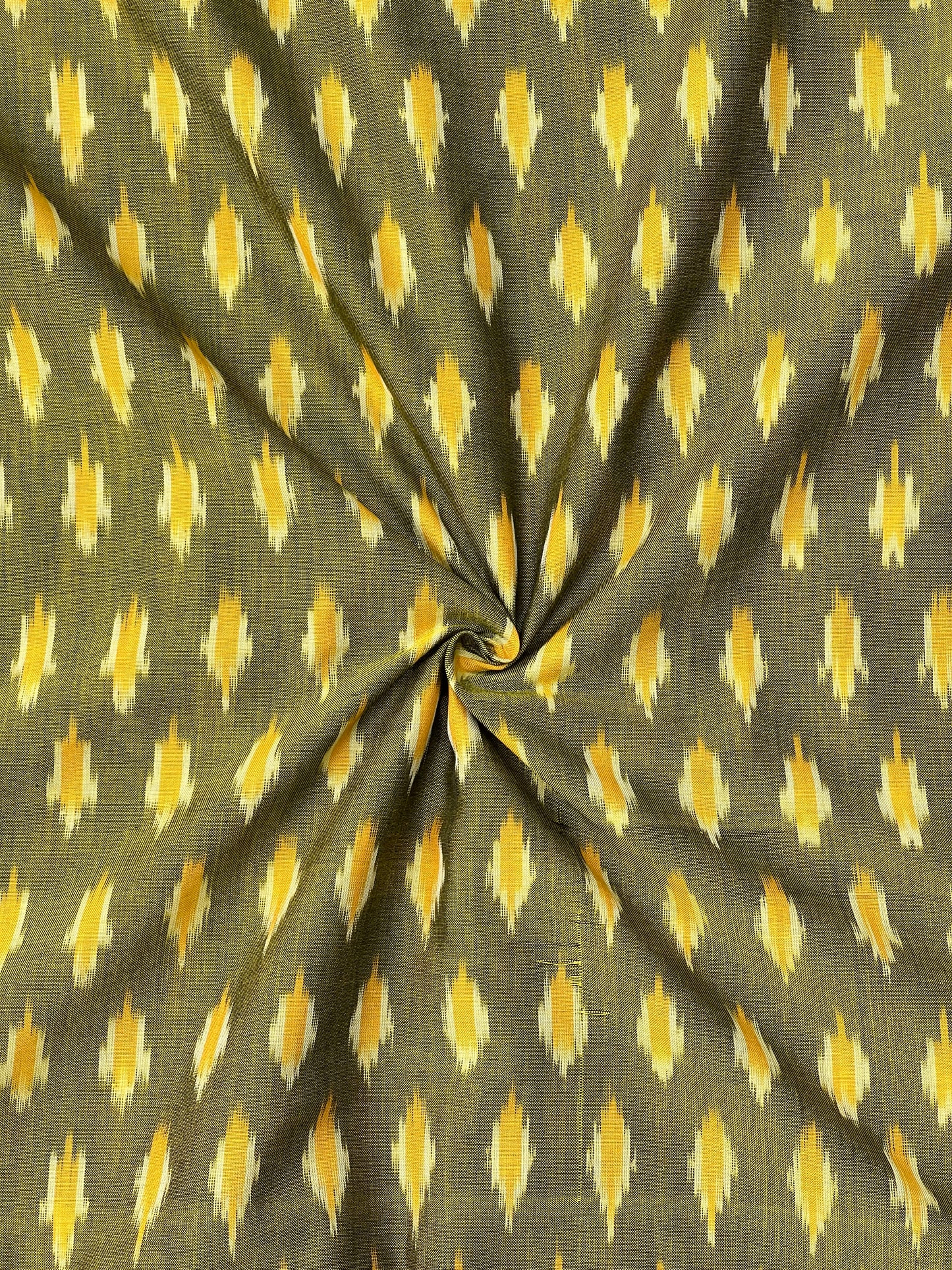 Silk by Cotton Ikat Fabrics