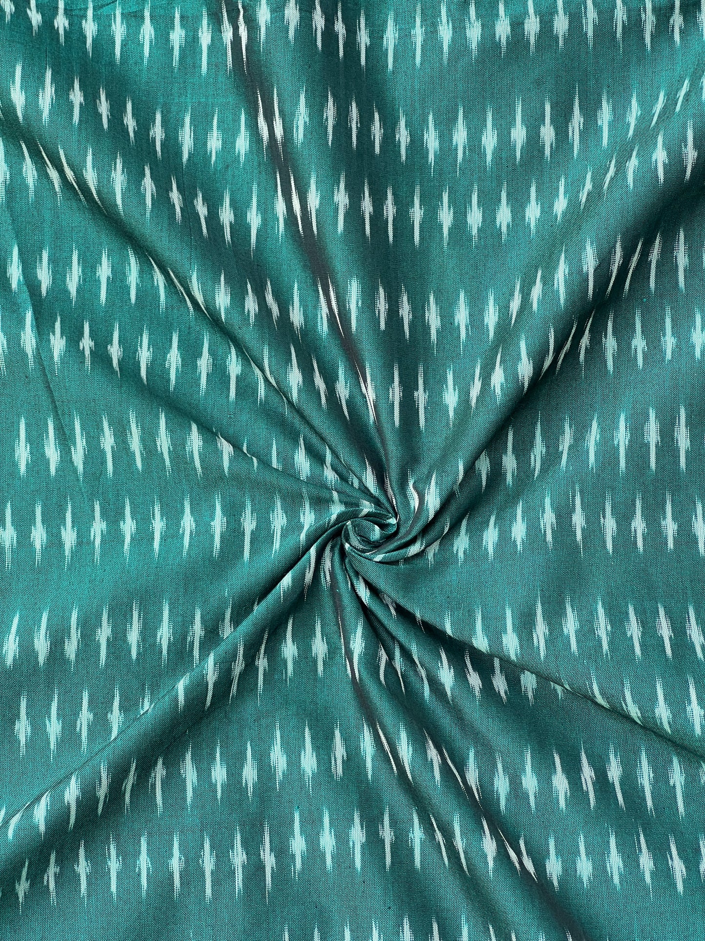 Silk by Cotton Ikat Fabrics