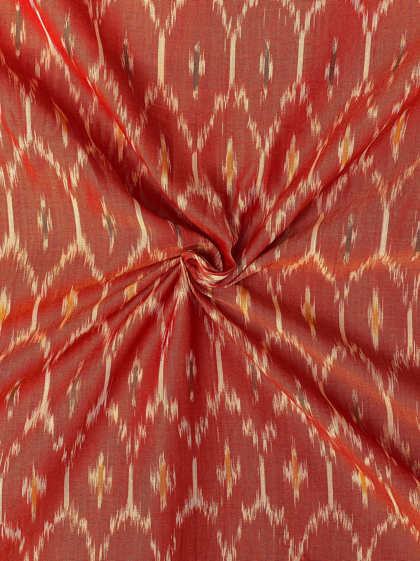 Silk by Cotton Ikat Fabrics