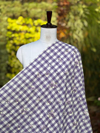 Embroidered Handloom Cotton Fabrics