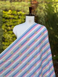 Embroidered Handloom Cotton Fabrics