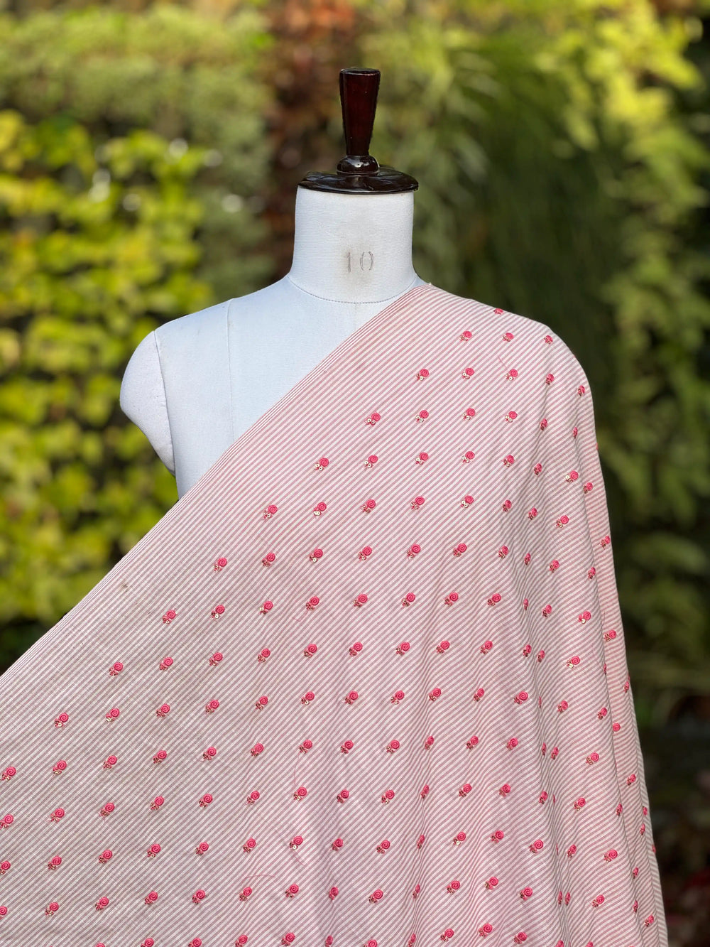 Embroidered Handloom Cotton Fabrics