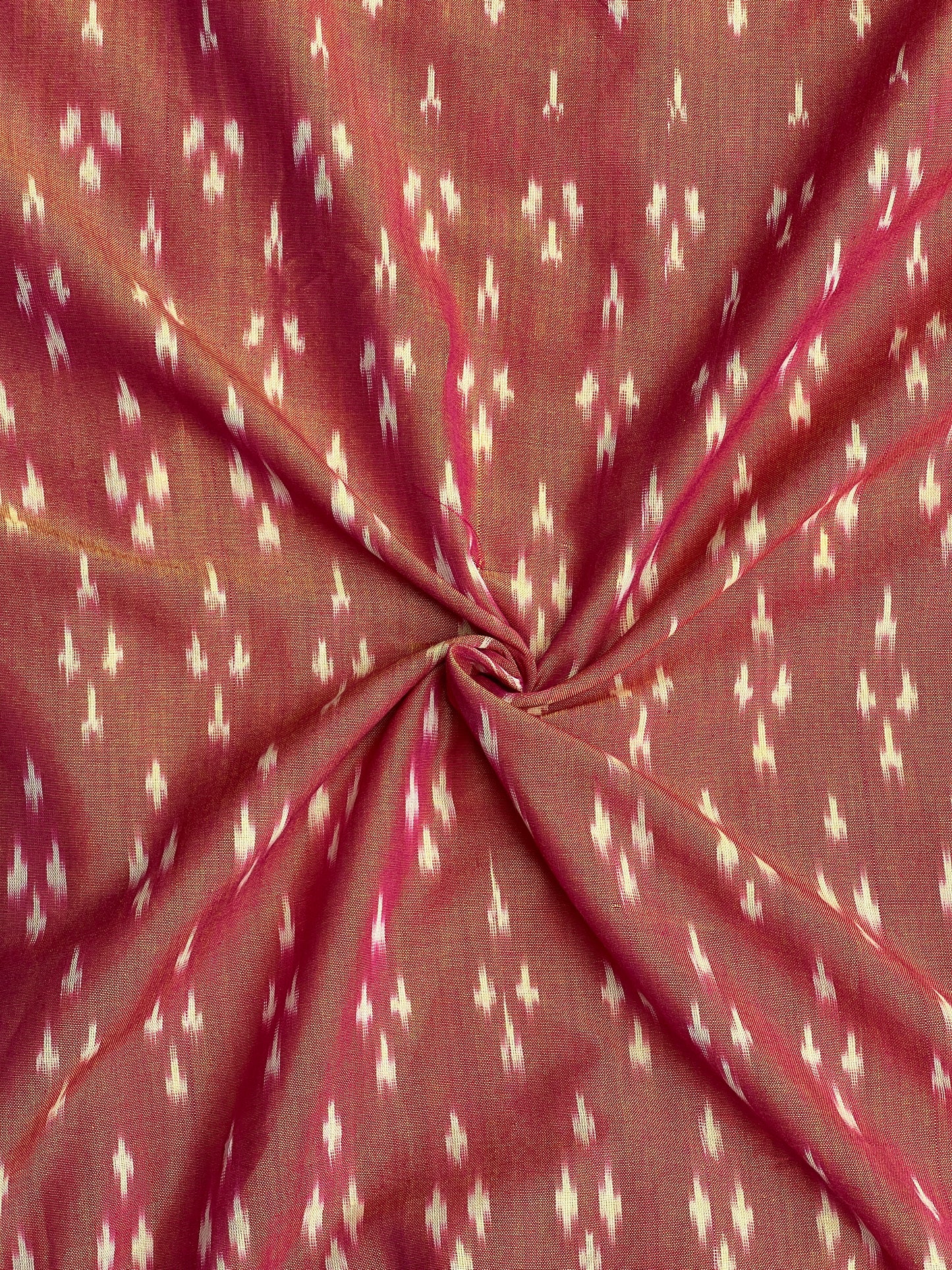 Silk by Cotton Ikat Fabrics