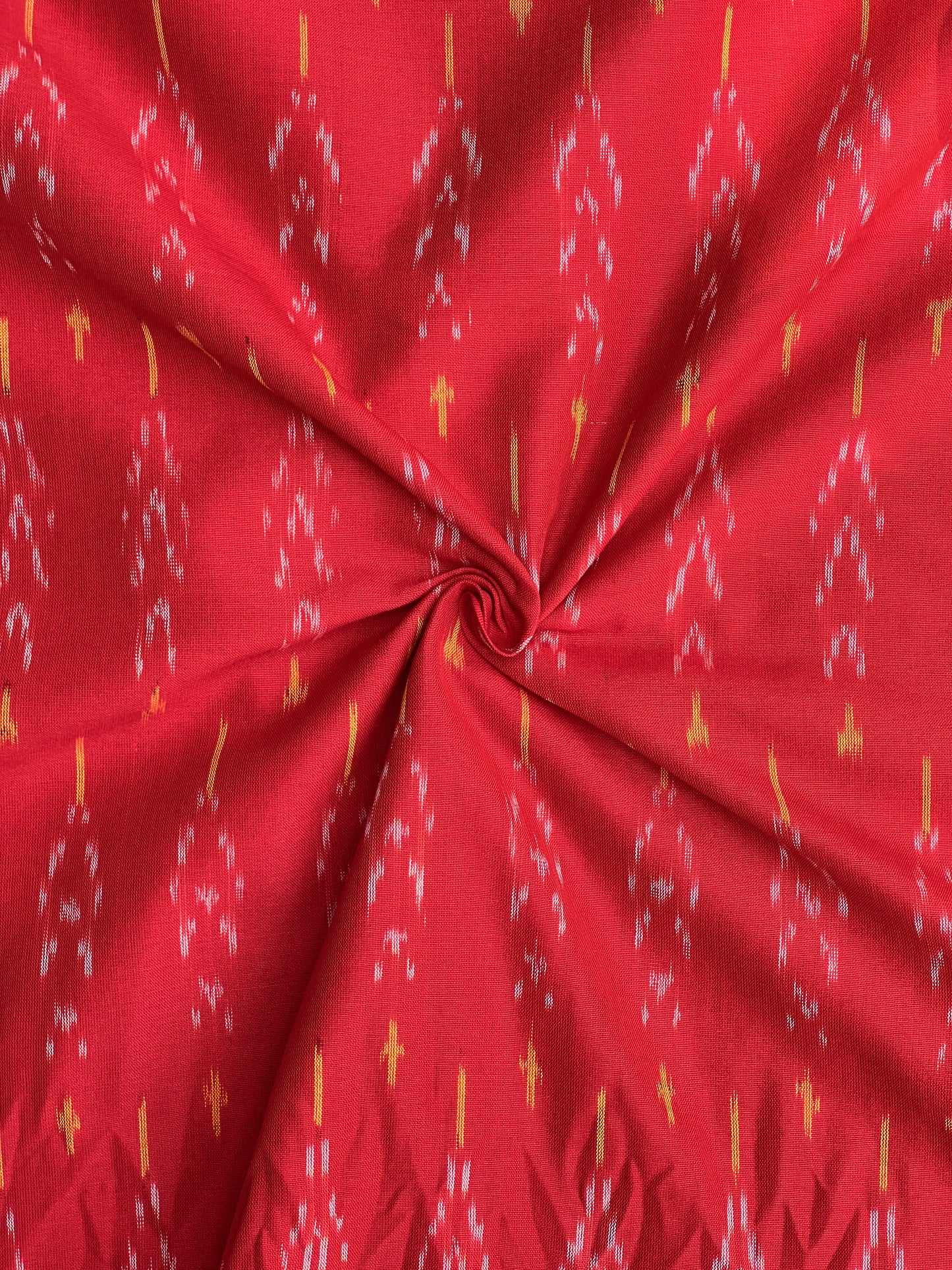 Silk by Cotton Ikat Fabrics
