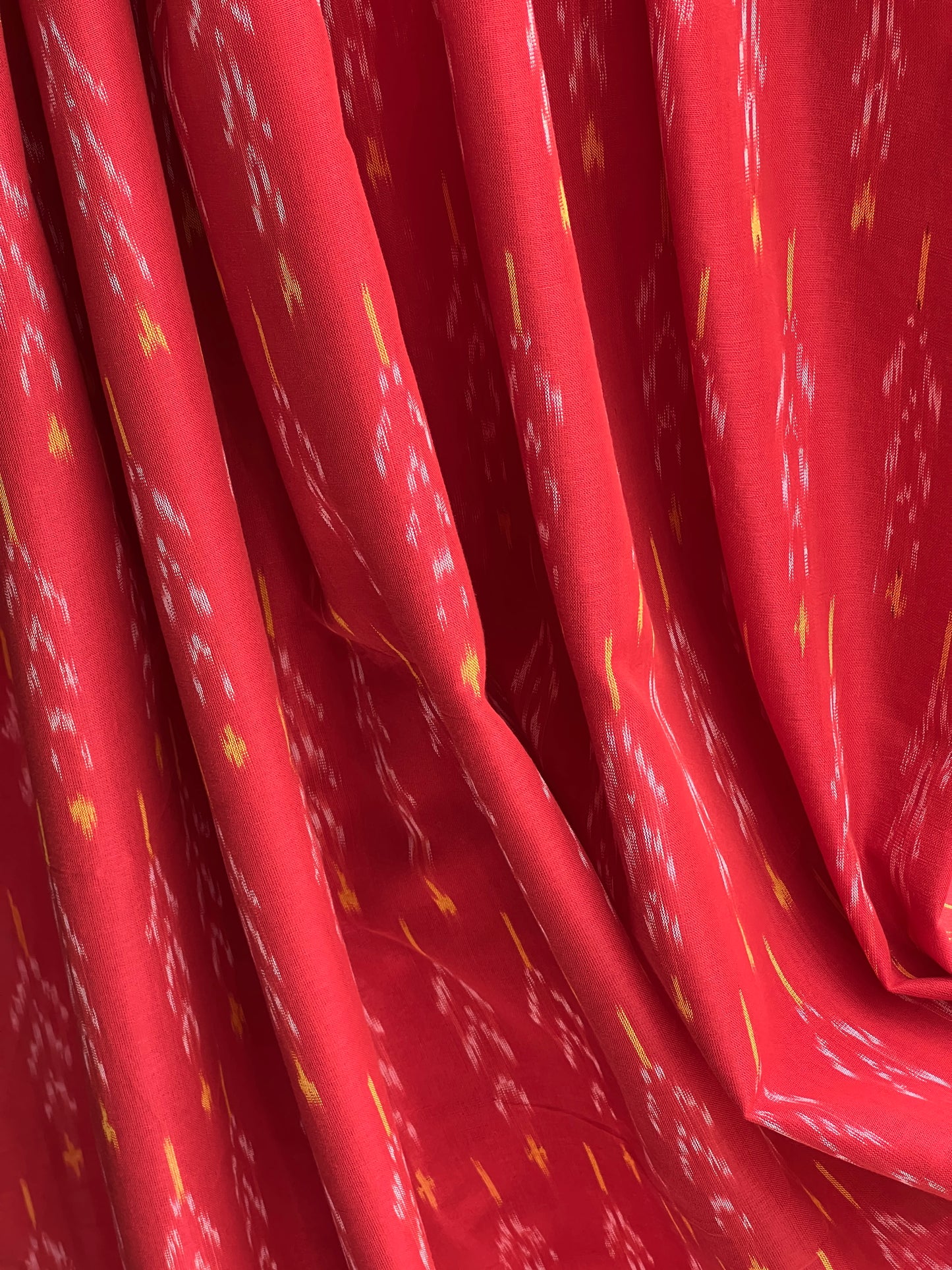 Silk by Cotton Ikat Fabrics