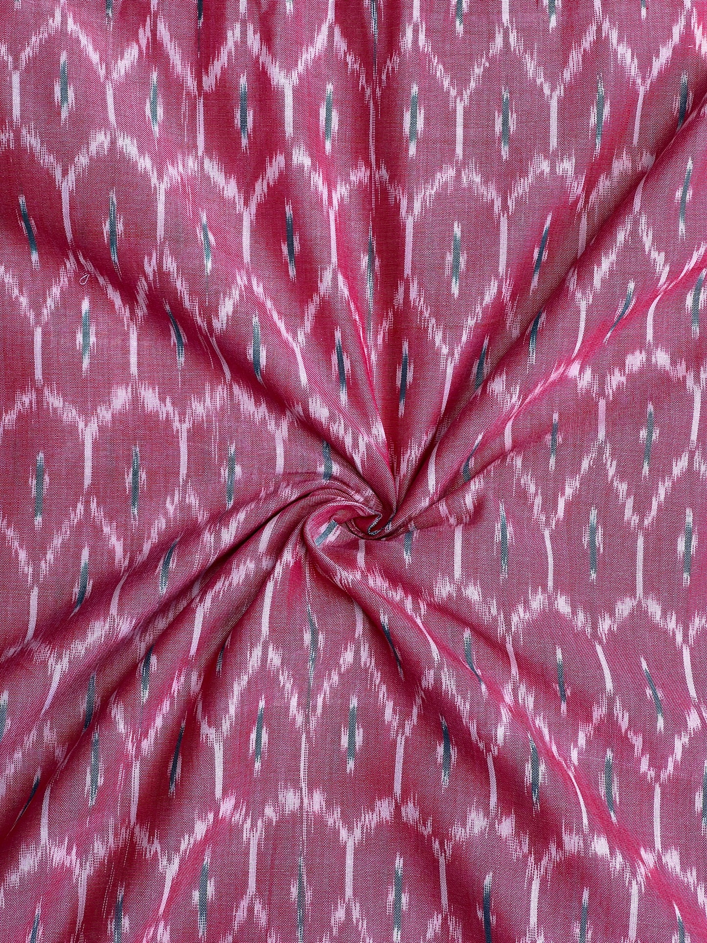 Silk by Cotton Ikat Fabrics