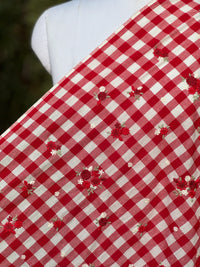 Embroidered Handloom Cotton Fabrics