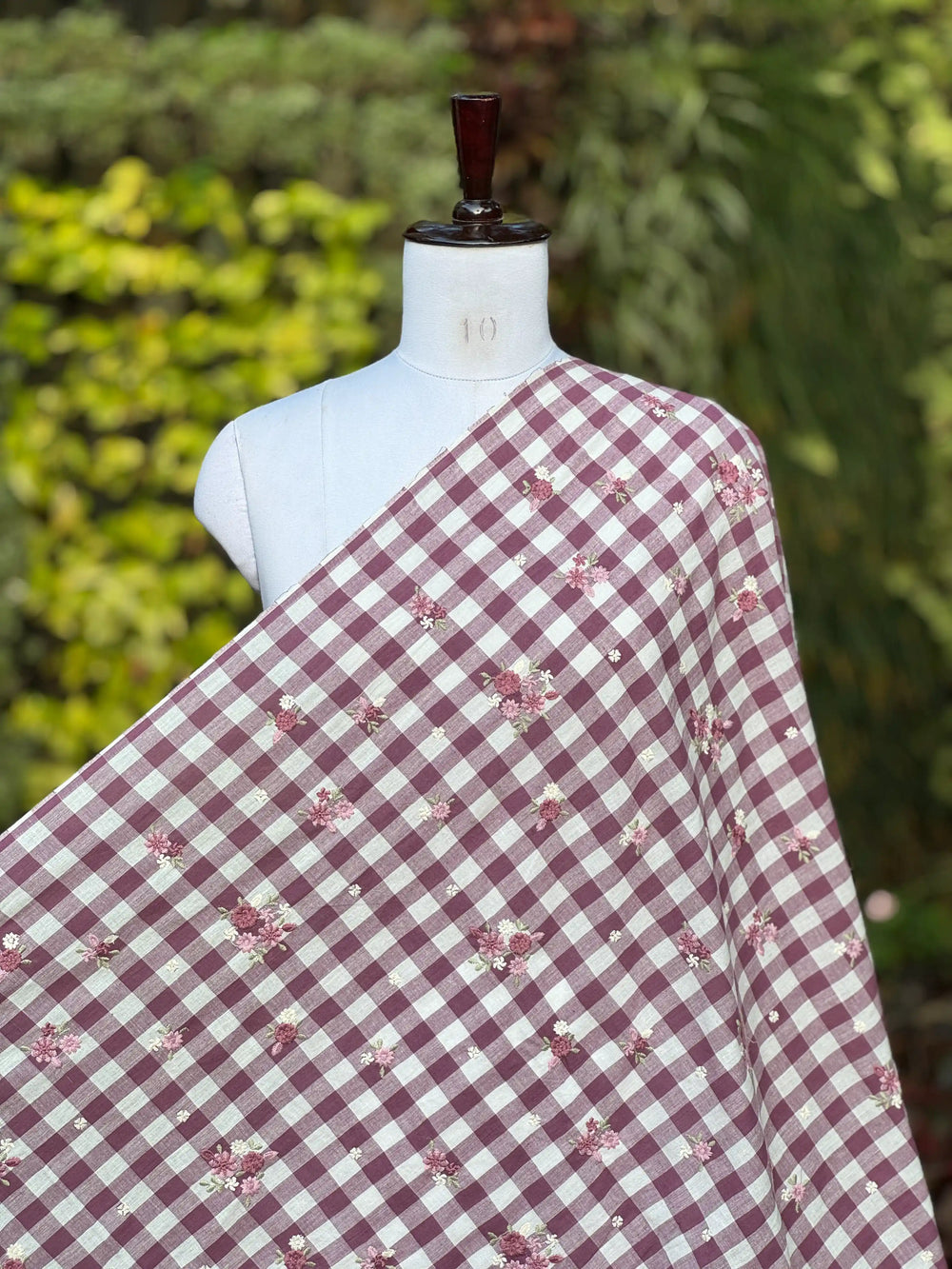 Embroidered Handloom Cotton Fabrics