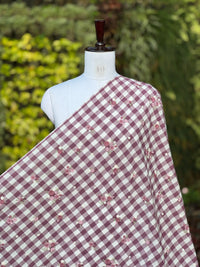 Embroidered Handloom Cotton Fabrics