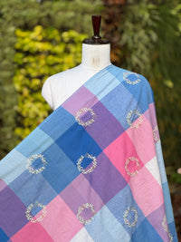 Embroidered Handloom Cotton Fabrics