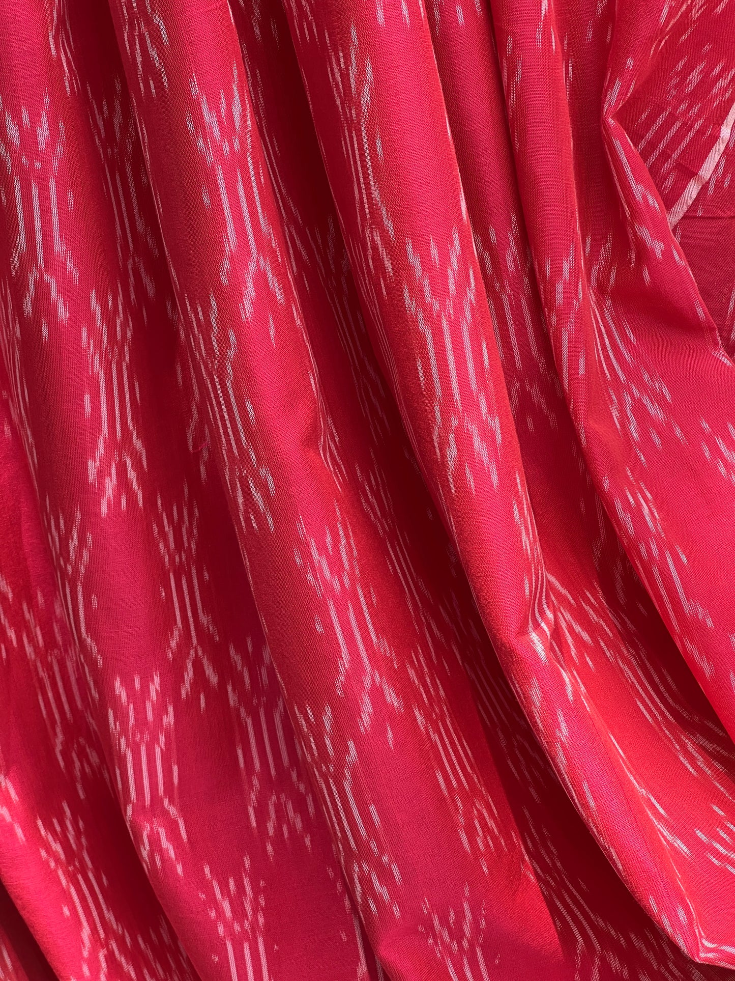 Silk by Cotton Ikat Fabrics