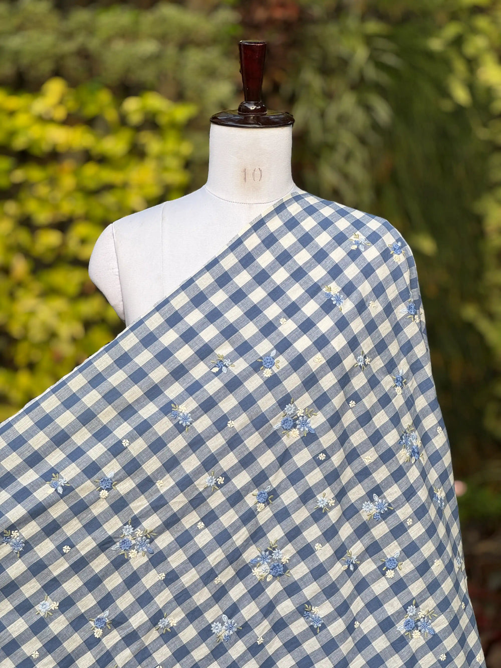 Embroidered Handloom Cotton Fabrics