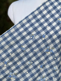 Embroidered Handloom Cotton Fabrics