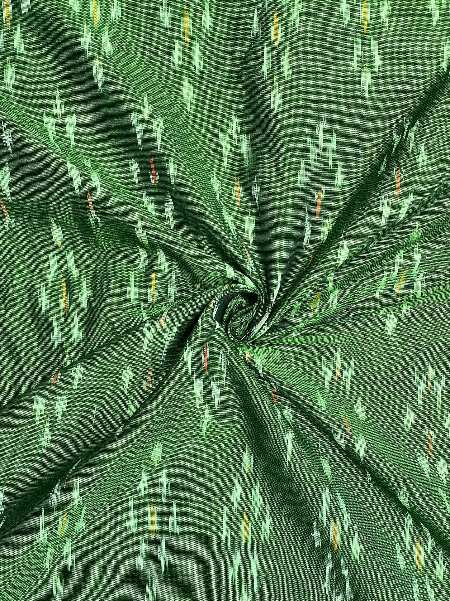 Silk by Cotton Ikat Fabrics