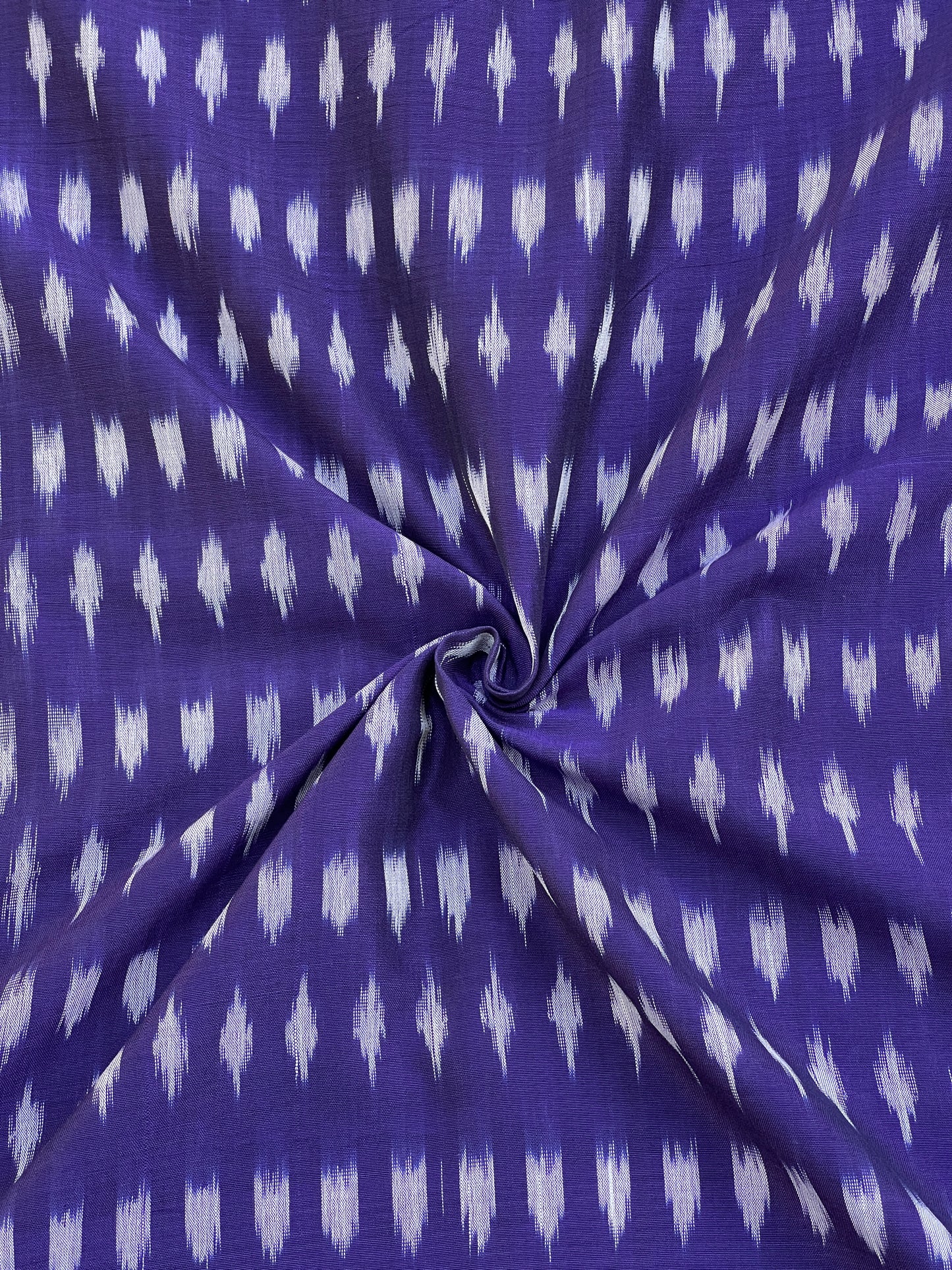 Silk by Cotton Ikat Fabrics