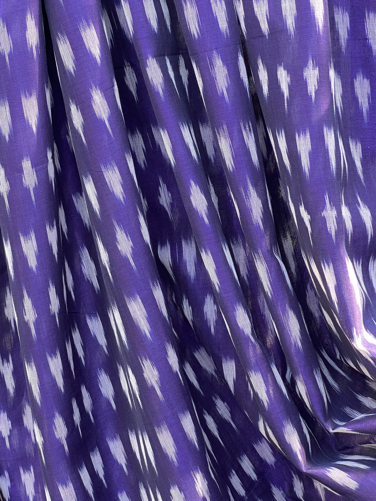 Silk by Cotton Ikat Fabrics