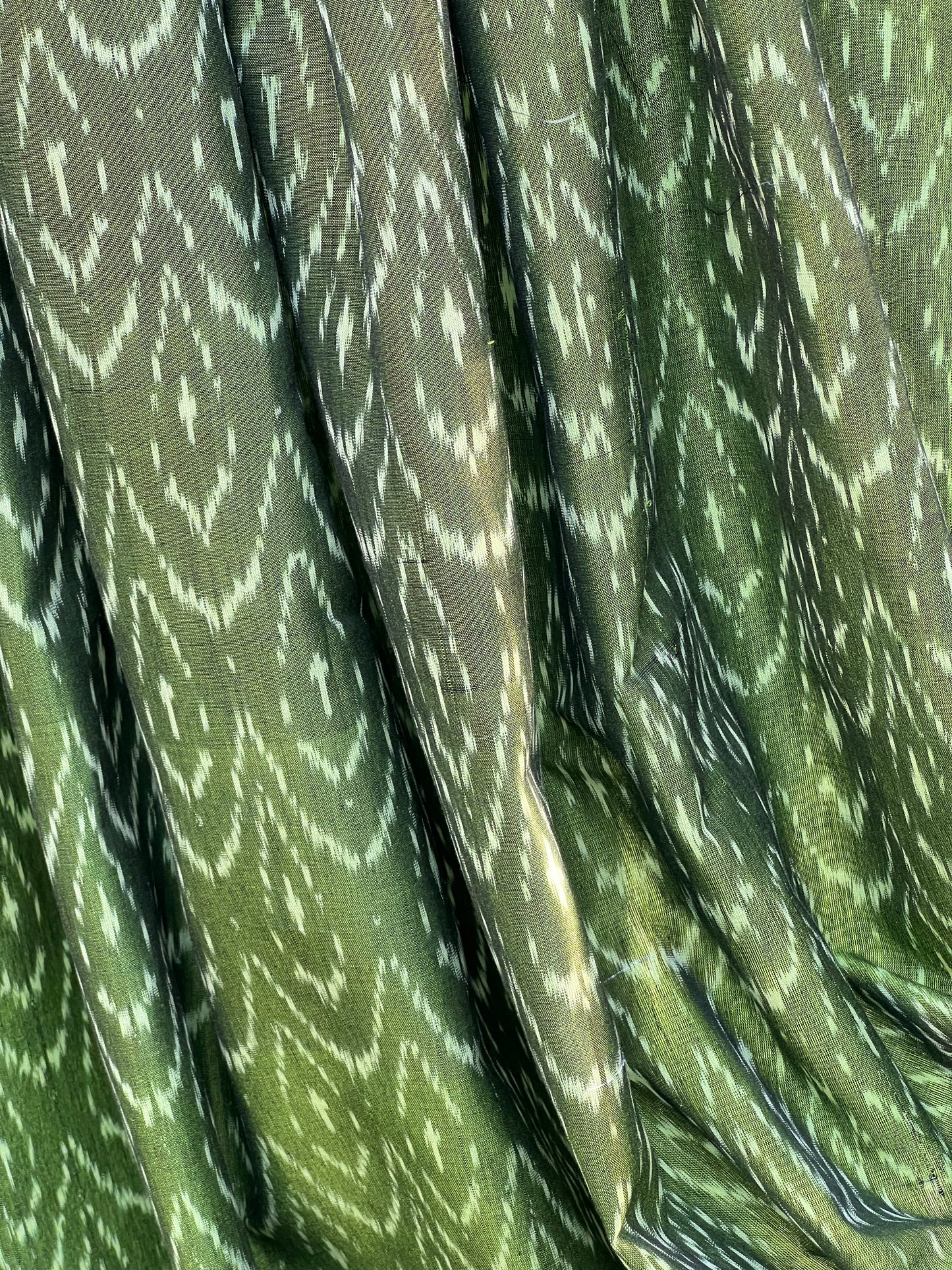 Silk by Cotton Ikat Fabrics