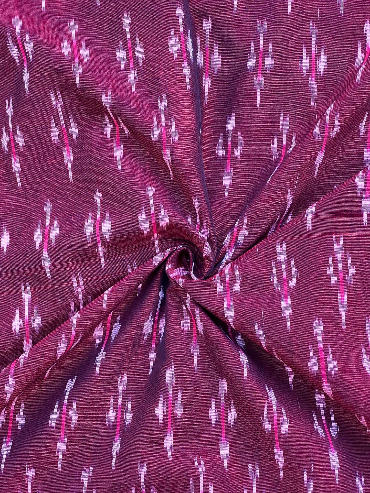 Silk by Cotton Ikat Fabrics