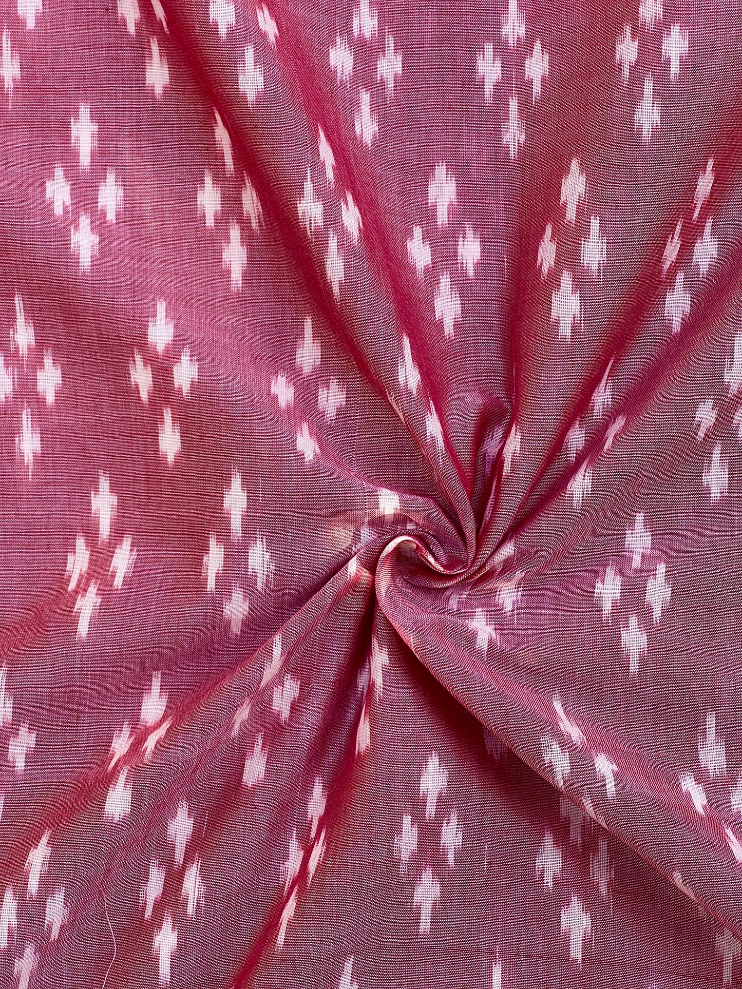Silk by Cotton Ikat Fabrics