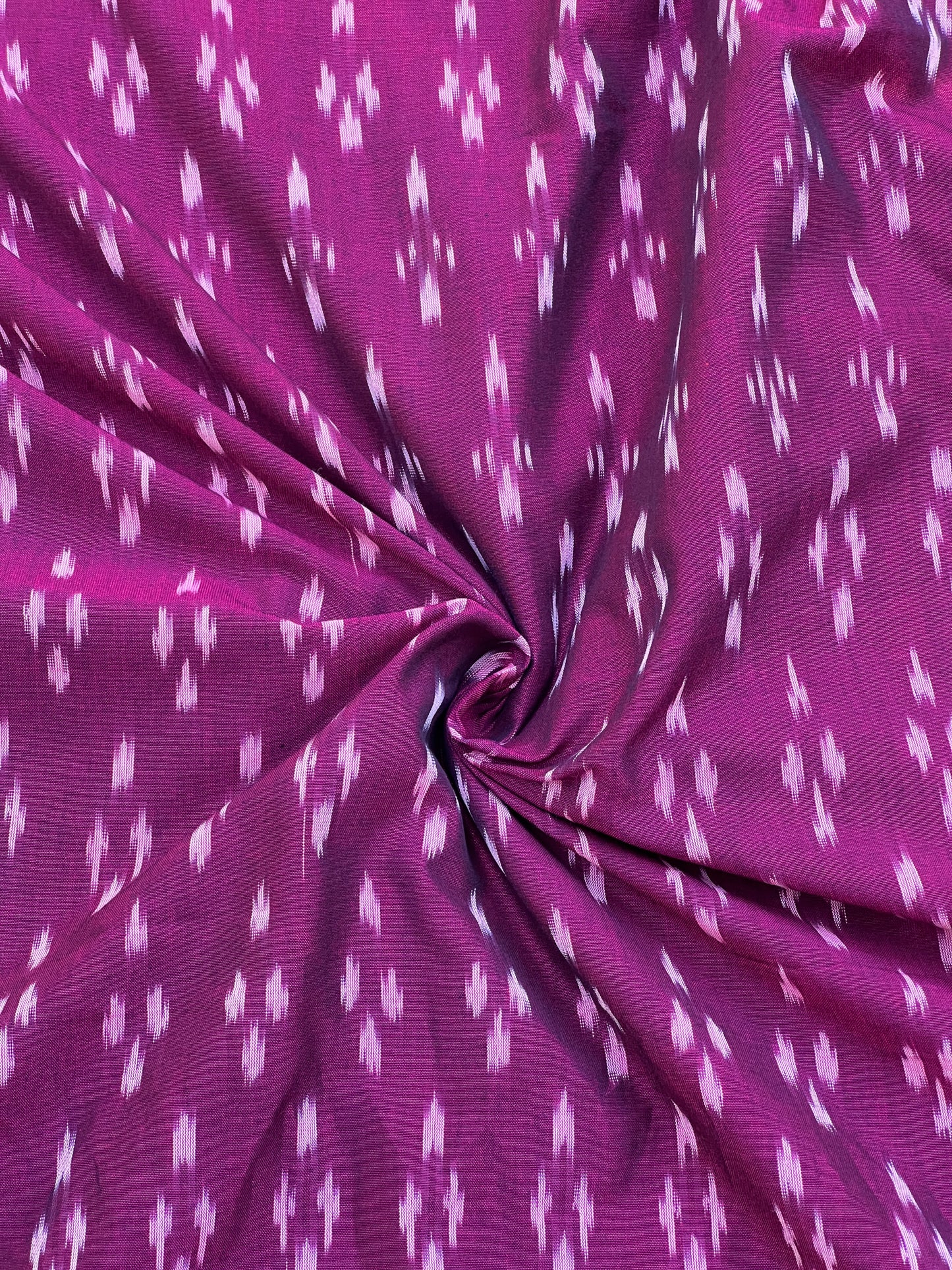 Silk by Cotton Ikat Fabrics