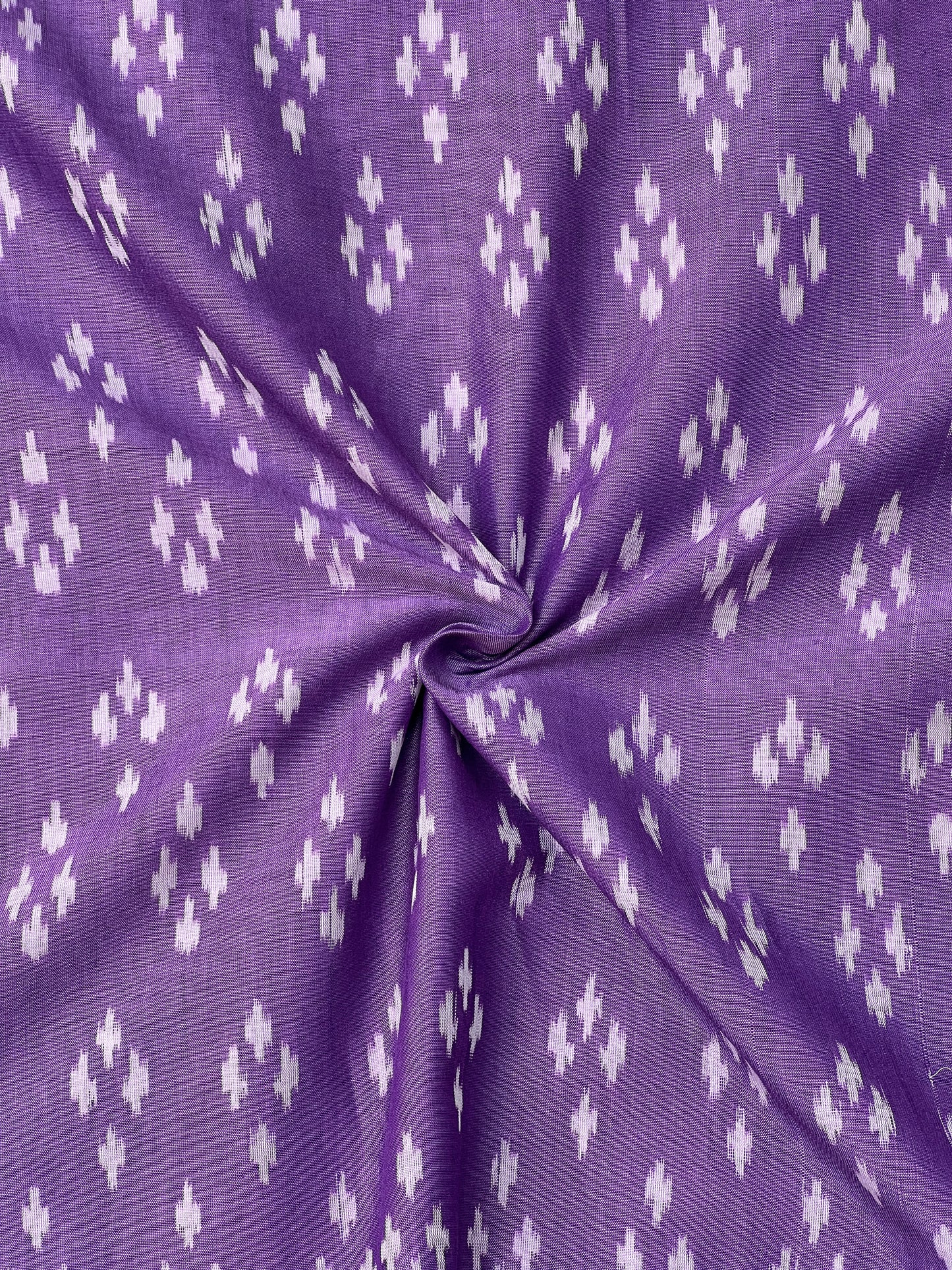 Silk by Cotton Ikat Fabrics