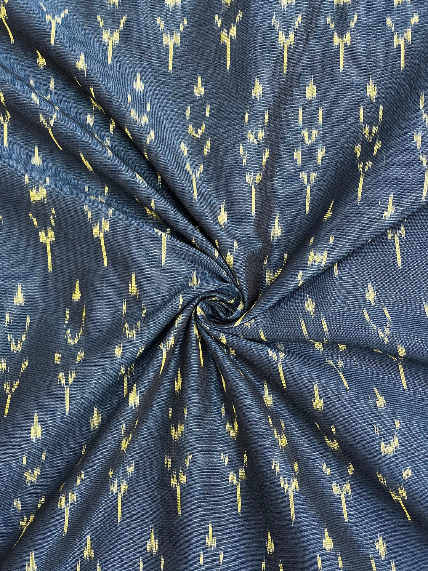 Silk by Cotton Ikat Fabrics