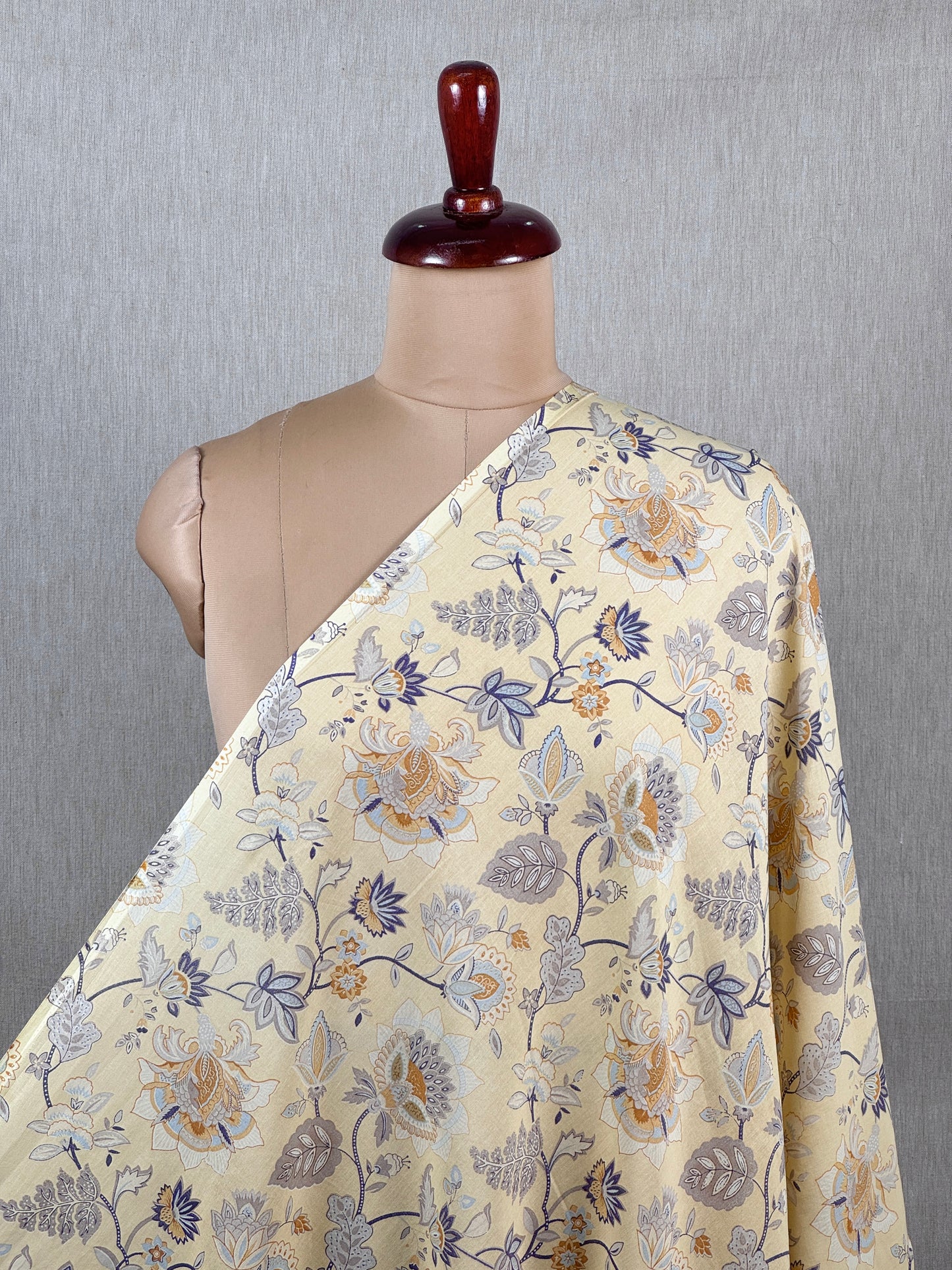 Printed Voile Cotton  Fabric