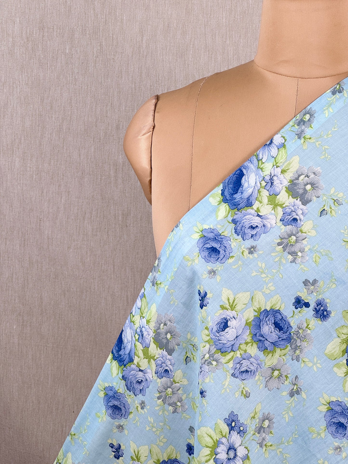 Printed Voile Cotton  Fabric