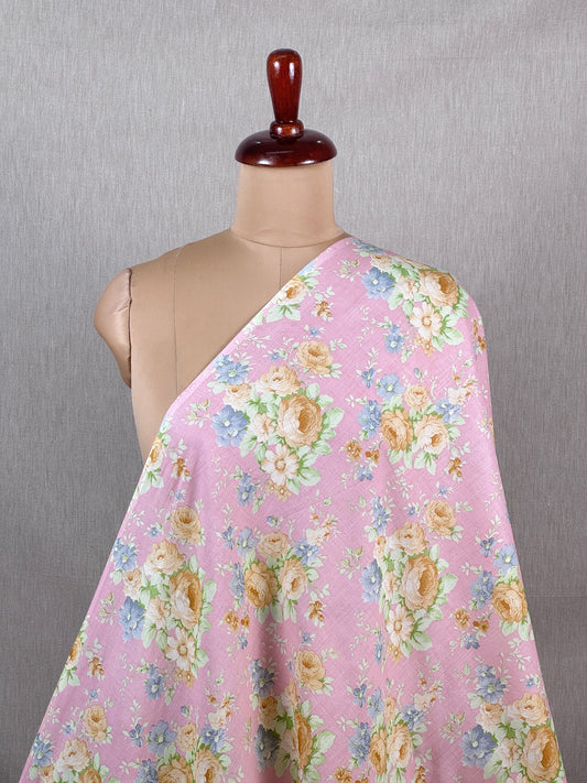 Printed Voile Cotton  Fabric