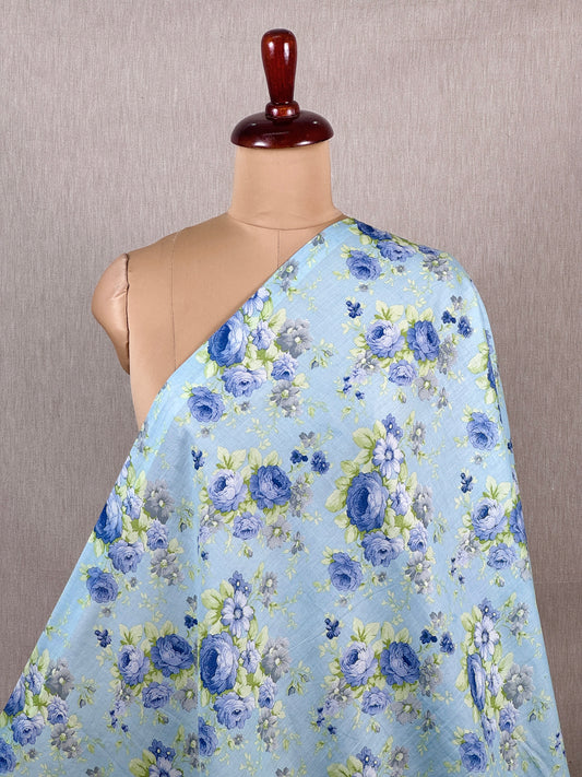 Printed Voile Cotton  Fabric