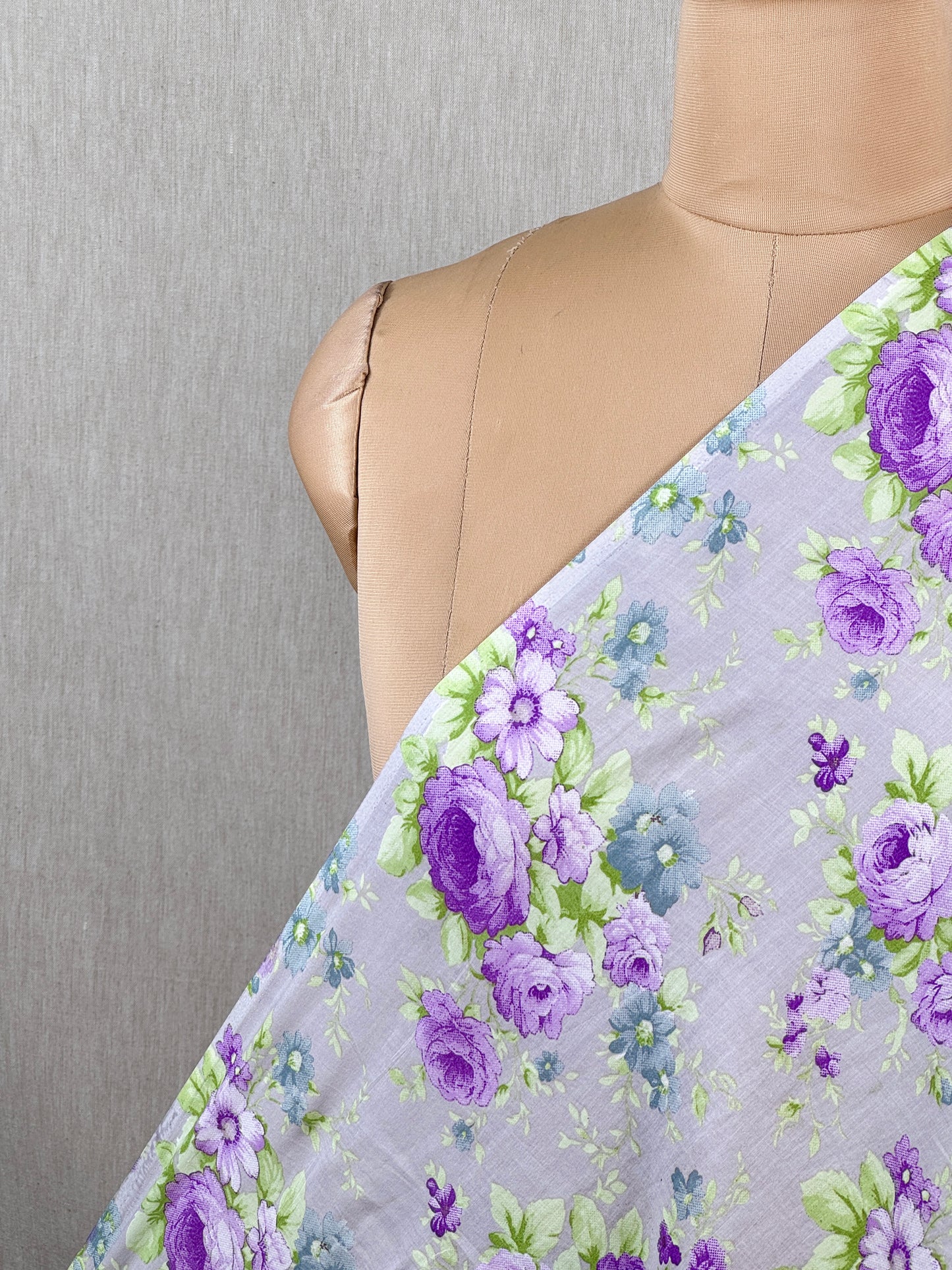 Printed Voile Cotton  Fabric