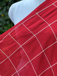 Embroidered santoon Fabric
