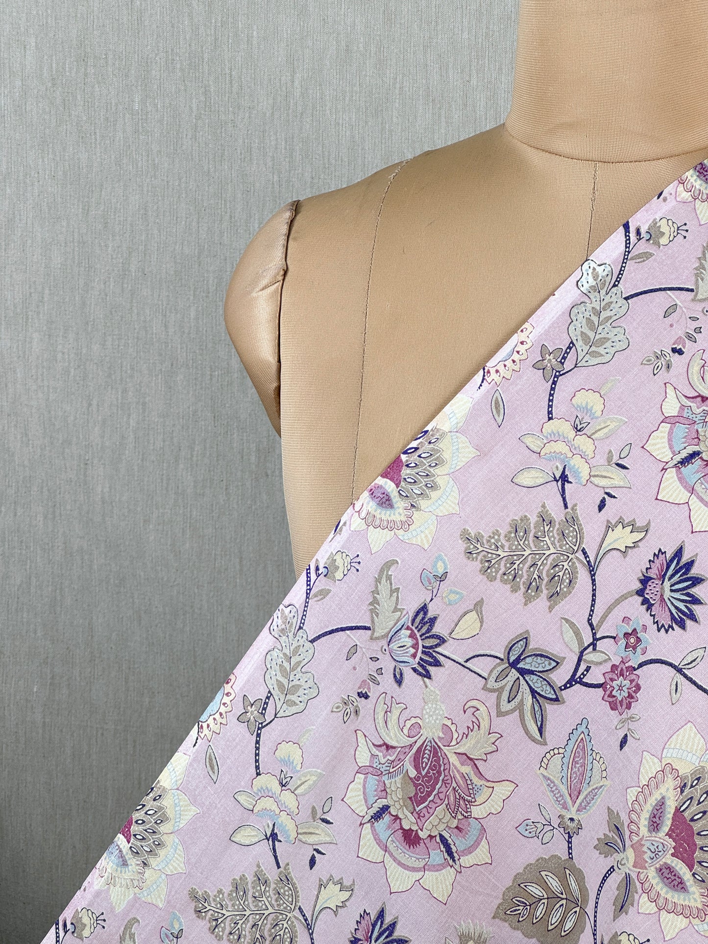 Printed Voile Cotton  Fabric