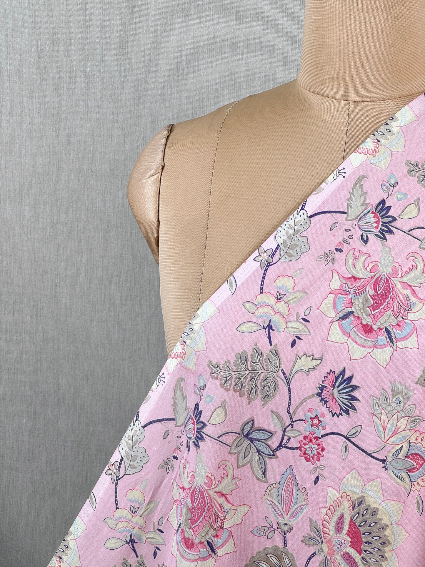 Printed Voile Cotton  Fabric
