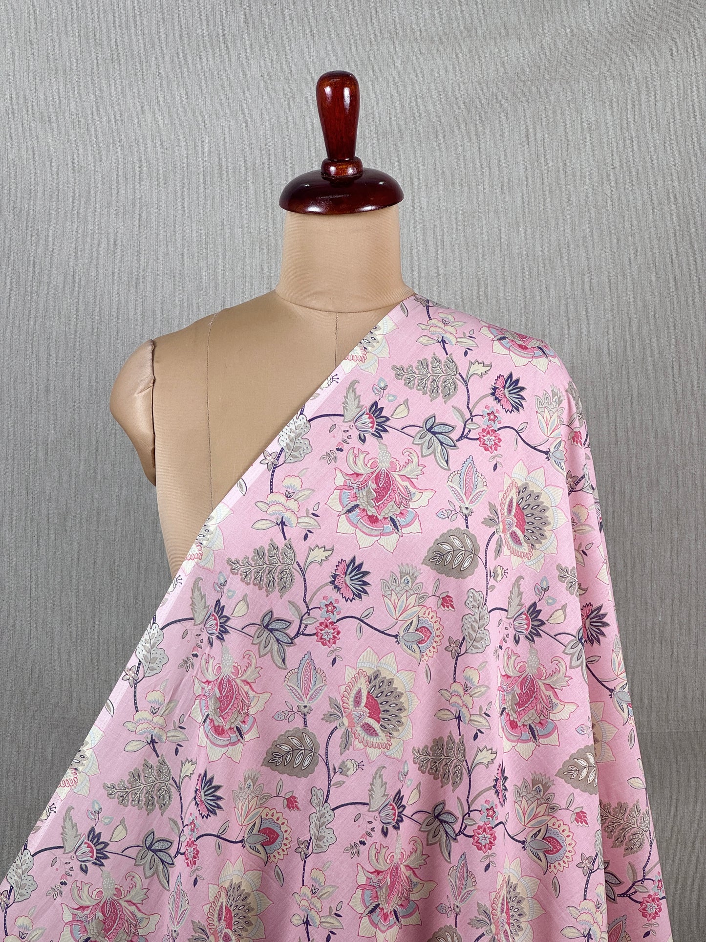 Printed Voile Cotton  Fabric
