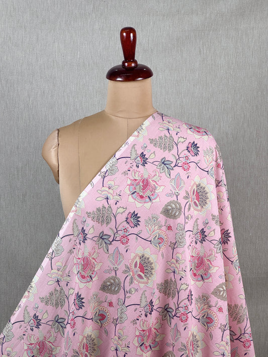 Printed Voile Cotton  Fabric