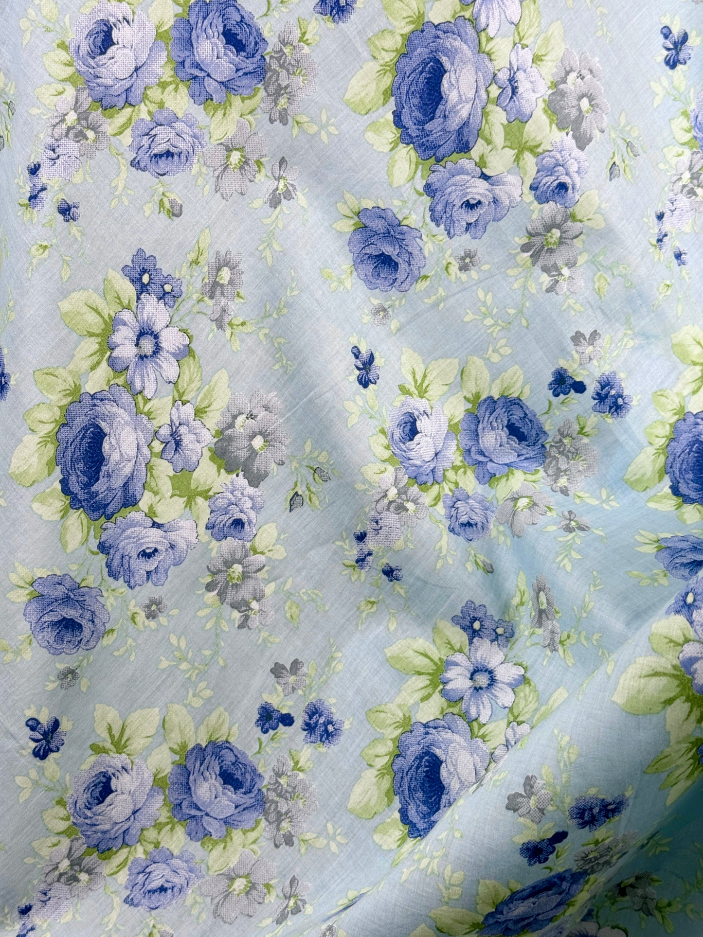 Printed Voile Cotton  Fabric