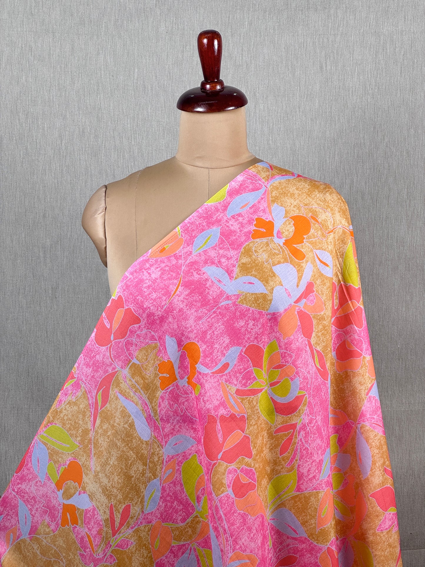 Digital Printed Mulmul Cotton  Fabric