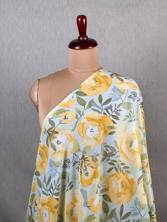 Digital Printed Mulmul Cotton  Fabric