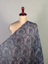 Printed Mul Chanderi Fabric