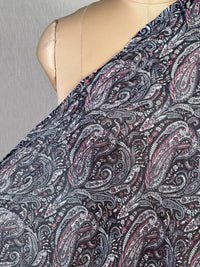 Printed Mul Chanderi Fabric
