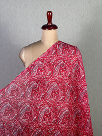 Printed Mul Chanderi Fabric