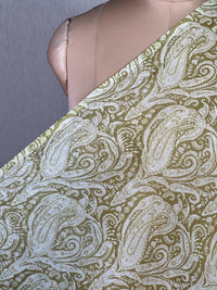 Printed Mul Chanderi Fabric