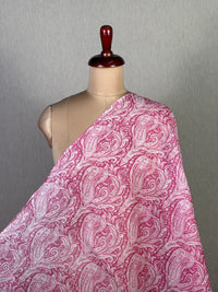 Printed Mul Chanderi Fabric