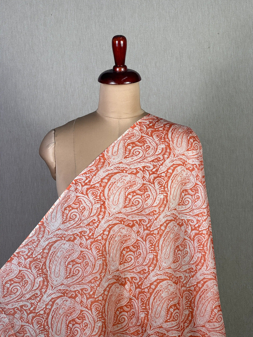 Printed Mul Chanderi Fabric